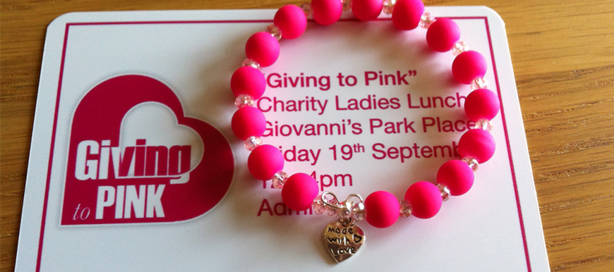 “Giving to Pink” Bracelet – Limited Edition