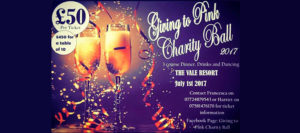 Giving to Pink Charity Ball The Vale Resort July 1st 2017