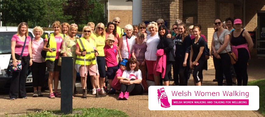 Join our organised walk with “Welsh Women Walking